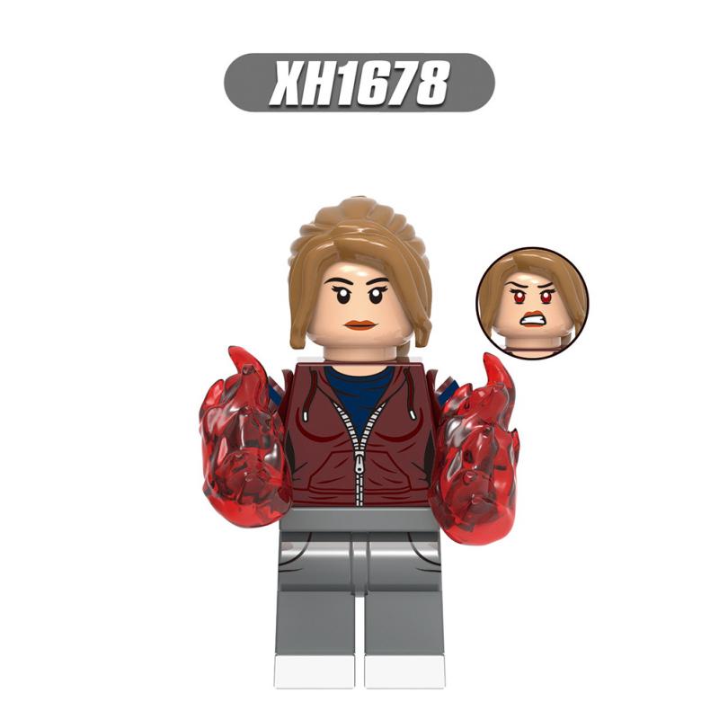 Lego Minifiguren Baustein Spielzeug Kunststoff Montiert Partikel Puzzle Baustein Spielzeug