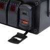 4 Gang Rocker Switch Box, 24V PD Type C and QC 3.0 USB