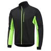 Veste d'hiver pour cyclisme homme Coupe-vent Thermique Doublure polaire Vêtements d'extérieur Vélo de route VTT