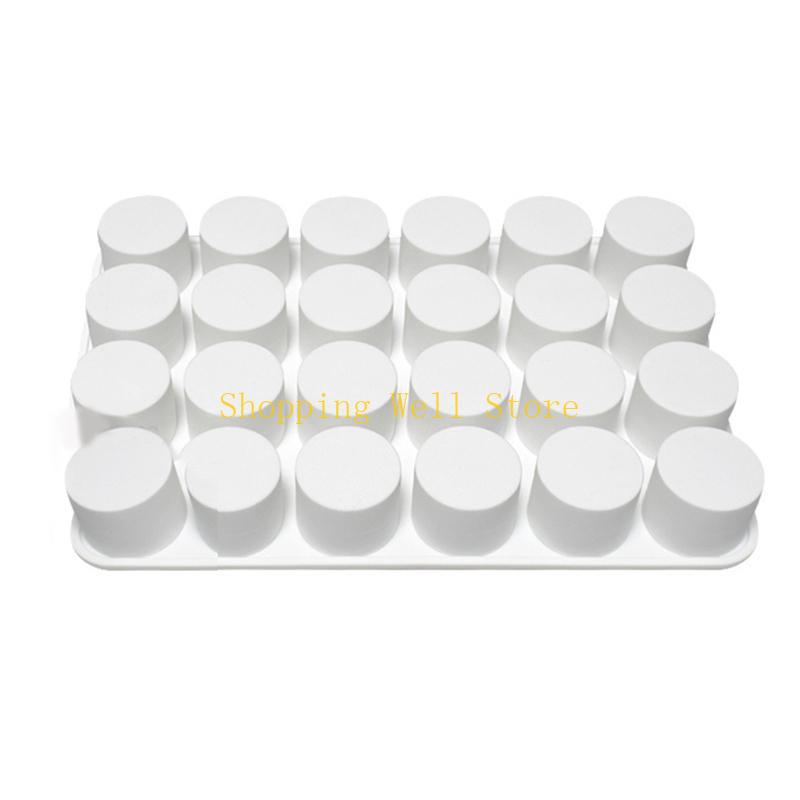 KX4B Cake Decoration Molds Heart Cylinder Chocolate Handmade Candy Making Baking Mold