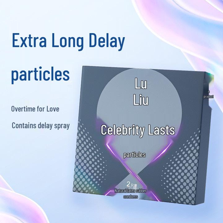 Mingliu Ultra Thin Long-Lasting Dotted Condoms with Hyaluronic Acid - 10 Pack