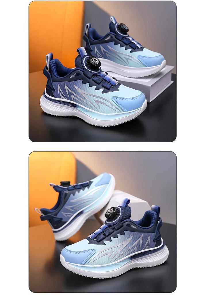 Spring & Autumn 2025 Breathable Mesh Children's Sports Shoes - Non-slip, Shock-Absorbing Running Sneakers for Boys & Girls