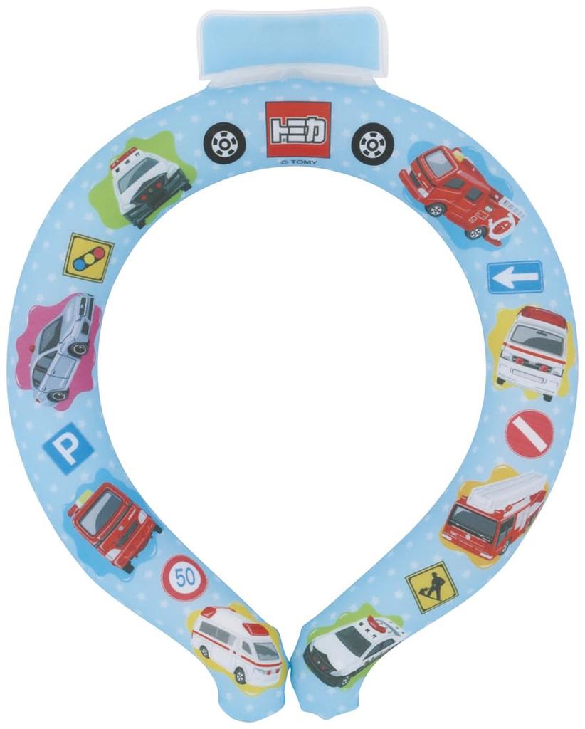 Skater Reusable Cooling Ring Neck for Tomica Cooler, Medium, Kids, NCL1-A