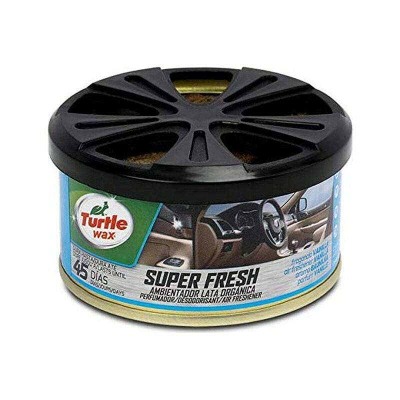 Turtle Wax-Ambientador para Coche Turtle Wax Super Fresh Lata Vainilla