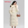 YAYA Women's Long Over-Knee Down Jacket