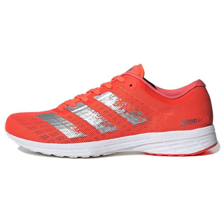 Adidas Versatile Comfortable Shock Absorbing Breathable Low Top Running Shoes Women Sneakers Coral-Orange EG1176
