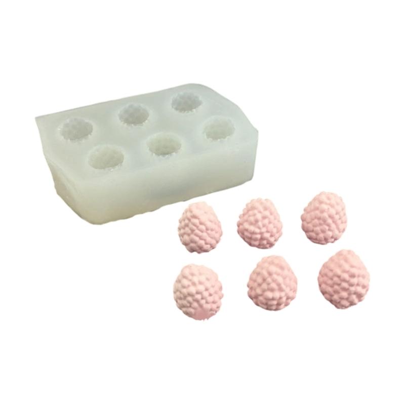Creative Heart Shape Raspberry Cake Molds Durable Silicone Safe Silicone Dessert MoldFor Professional Bakers