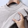 Hengyuanxiang Men's 100% Pure Wool Round Neck Sweater