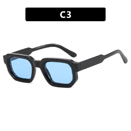 Fashion Big Frame Double Beam Sunglasses Female High-end Sense of European and American Classic Sunglasses Driving Sunscreen Sunglasses