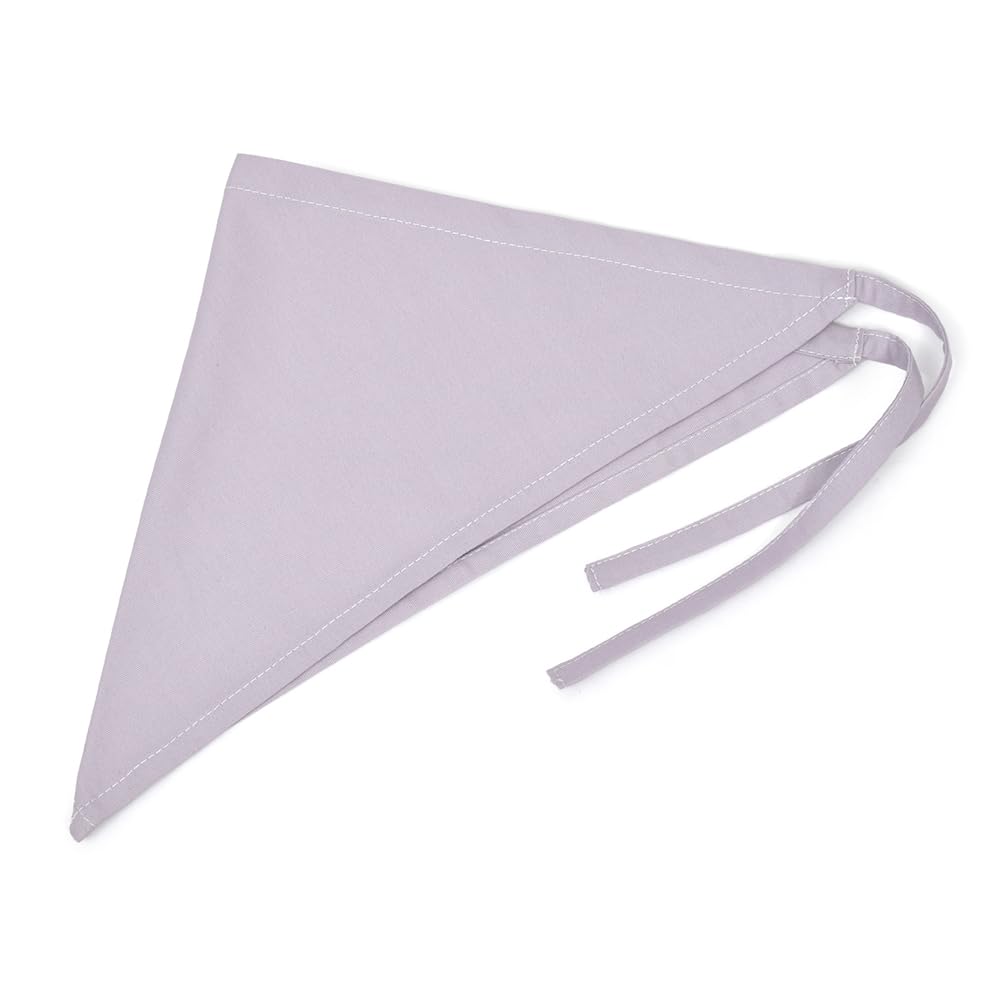 Candy Apron with Triangle Dull Dull NC503420 [Colorful Style] (150~Free Size) Scarf, Plain, Lavender, Girl's