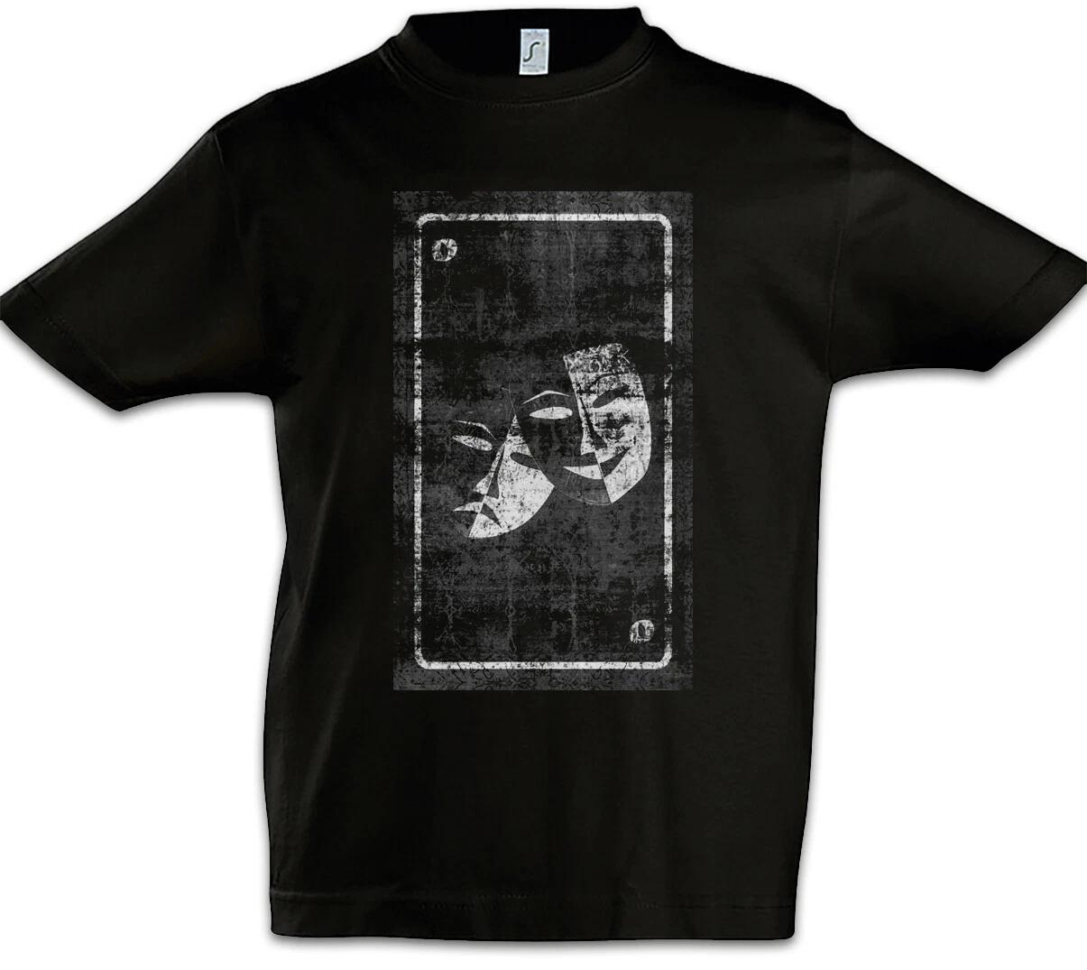 Tarot The Joker Kids Boys kids boys T-Shirt Card Logo The Fool The Joker Card Cards 160