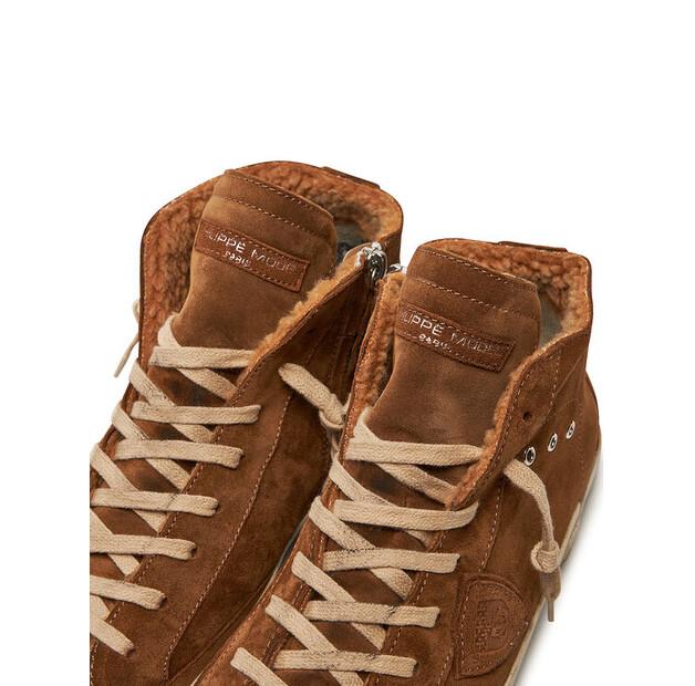 Men's Sneakers Philippe Model Philip Model Prhu Df03 Brown
