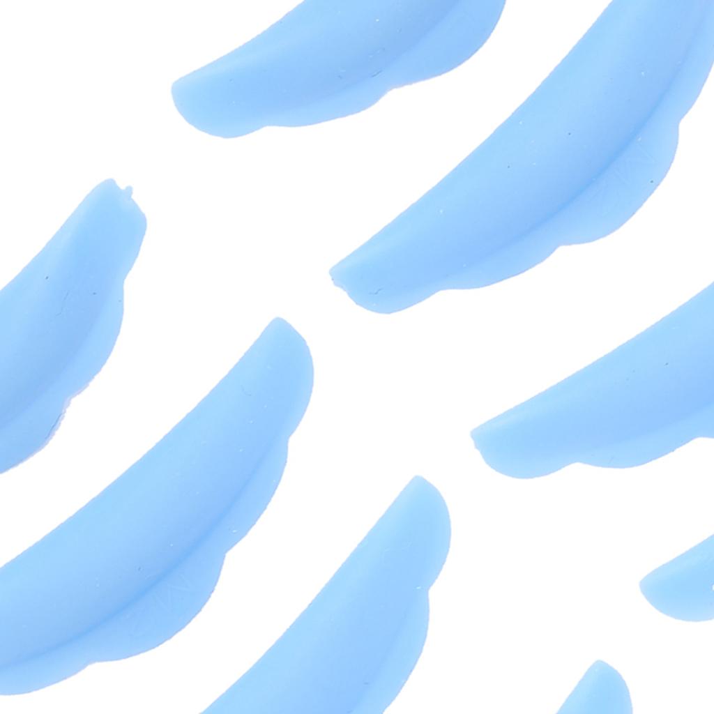 5 Pairs Silicone Eyelash Perming Pad Eyelashes Lift Pads Professional Eyelashes Curler Tool