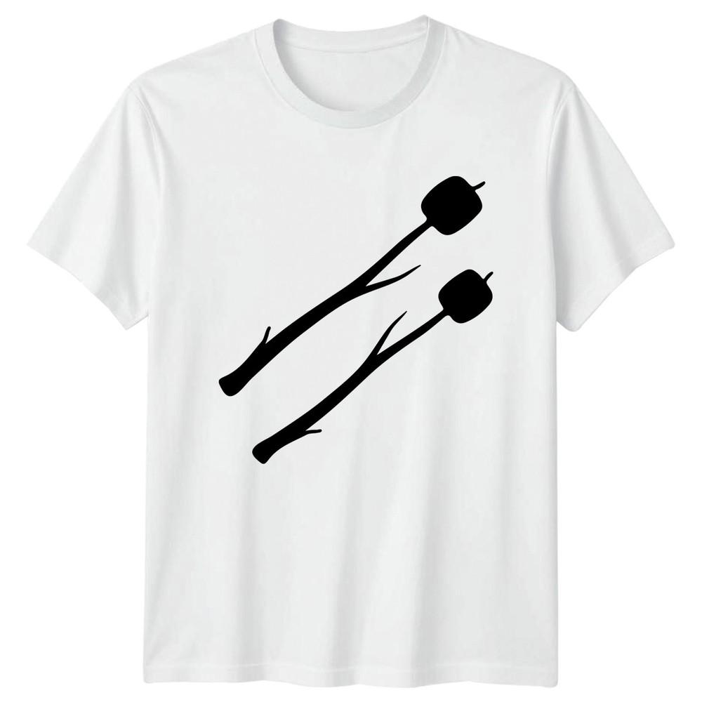 Roast Marshmallows Stay Up Late TShirt Smores Camping Summer Holiday S