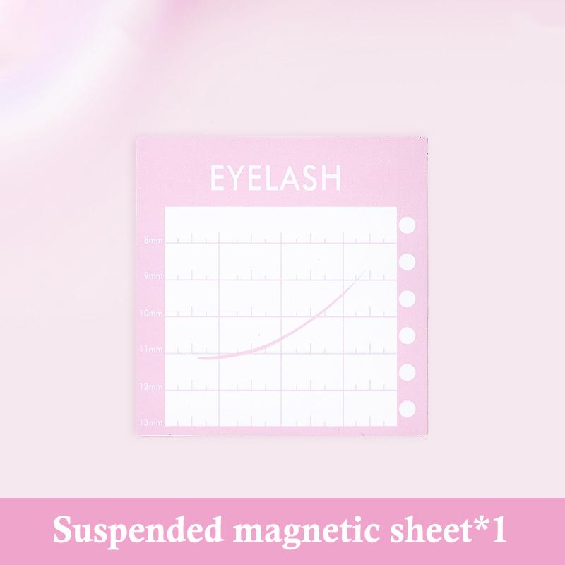 Magnetic Single Layer Lash Extension Storage Box Display Box For False Eyelash Eyelash Strips For Individual
