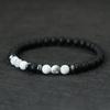 Minimalist Beaded Bracelet For Men 6mm Hematite Onyx Tiger Eyes Stone Braclet Leisure Accessories Pulseras Para Hombre