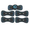 Mini Neck Massager Handheld Portable Cervical Spine Massage Sticker USB Rechargeable EMS Pulse