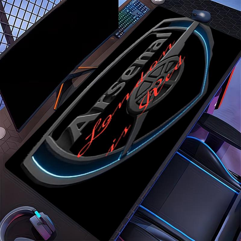 Arsenal F.C Print Mauspads, für Tastaturpad Laptop PC Matte für Büro Home Use, Schreibtischdekoration, Perfektes Geburtstagsgeschenk für Gamer