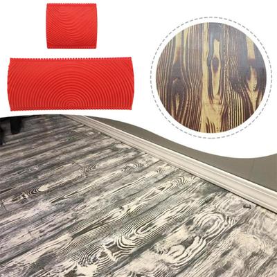 2Pcs DIY Wood Grain Brush Natural Effect Not Easy To Damage Painting Tools