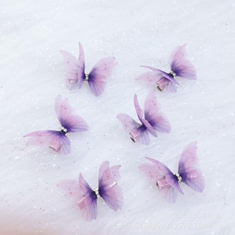 Netted hair clip One size