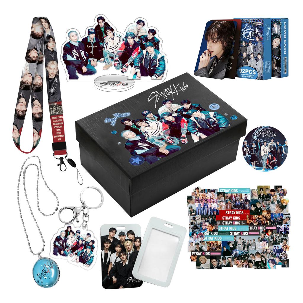 Star Boy Group Peripherals, Stand-alone Sticker Small Card Lanyard Set, Ideal Gift For Follow Star  People