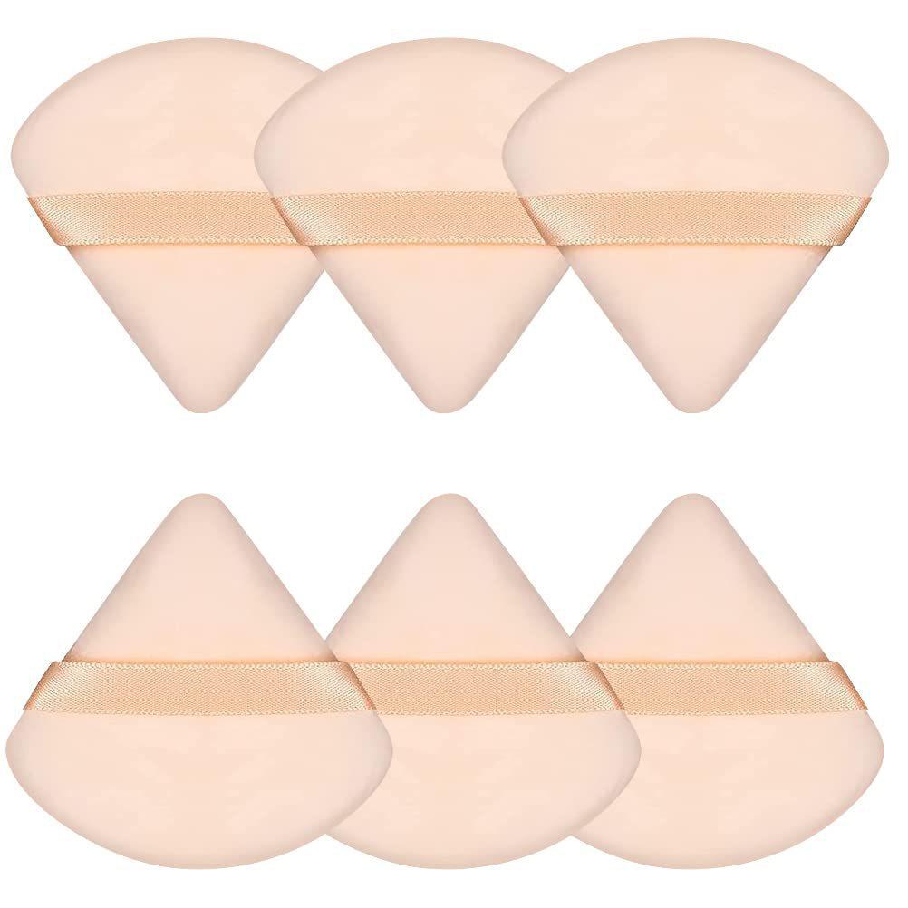 Cross-Border Triangle Powder Puff: Loose Powder Makeup Tool