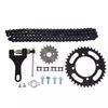 420 Model Aluminum Sprocket Gear Chain Kit for 50cc Motorcycles