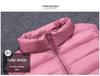 2025 Women's Lightweight Slim Fit Fashion Down Vest - Thin White Duck Down Jacket