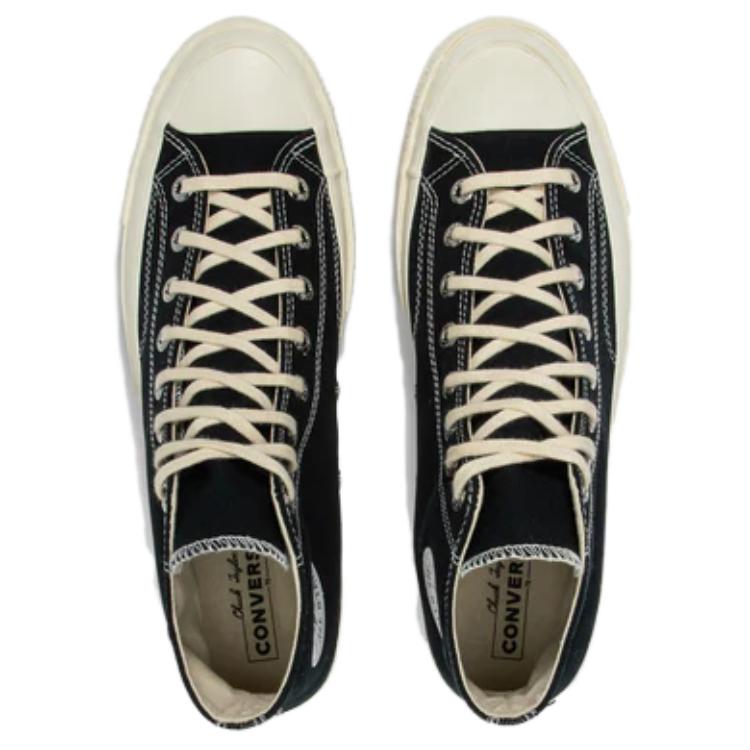 Converse Concepts x Chuck 70 High Almas - Black Unisex Sneakers Egret Granite-Gray A02332C