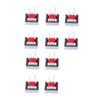 10pcs/pack 600 : 600 Ohm 1:1 EI14 Isolation Transformer Audio