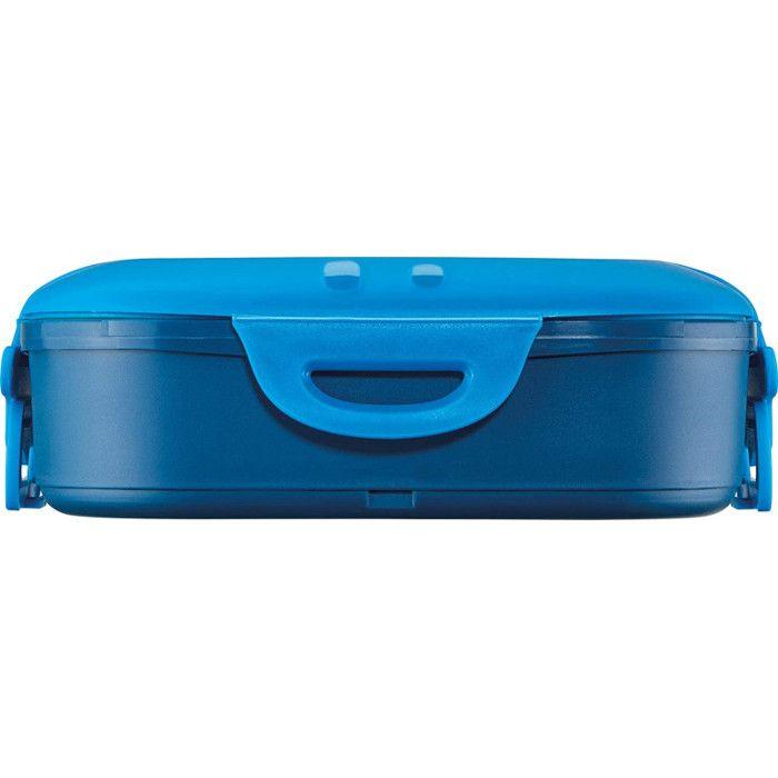 Boîte à déjeuner - plastique - bleu - 1 compartiment - 740ml - 16 x 16 cm - maped