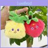 Short Plush Soft Fruit Toys Featuring Watermelon Mango And Pineperfect Collecting For