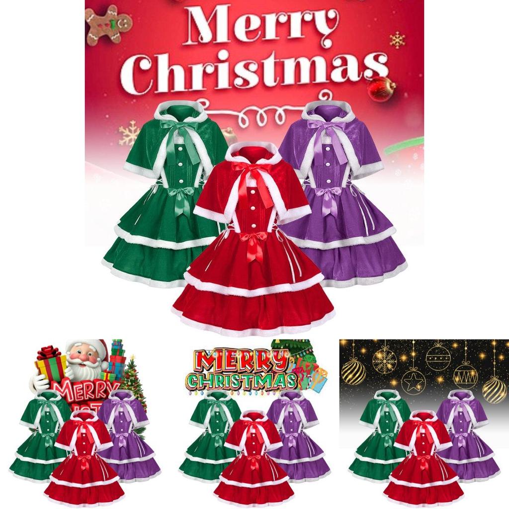 Versatile Unisex Polyester Costumes For Christmas And Halloween Parties In Multiple Sizes