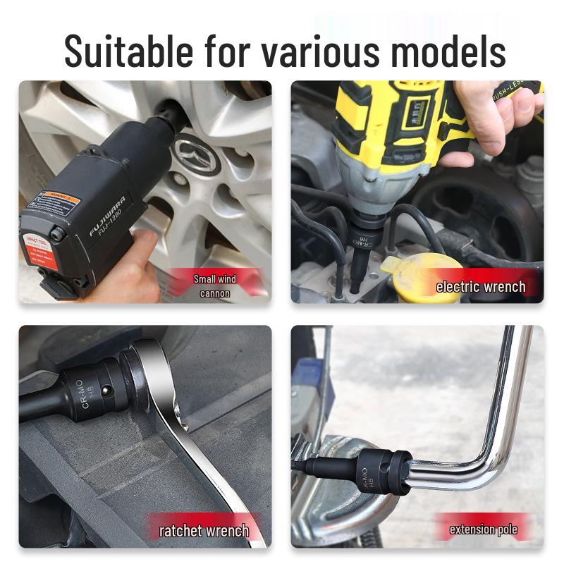 1/2'' Torx Impact Hex Bit Wrench with Magnetic Chrome Molybdenum Steel Head