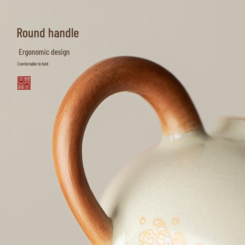 Tang Feng Ru Kiln Ceramic Xishi Teapot