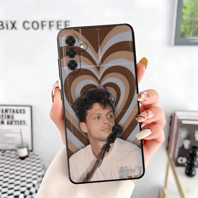 

L-Luis M-Miguel Singer Soft Phone Case for Samsung A17 A37 A57 A16 A26 A36 A56 A15 A25 A35 A55 A14 A24 A34 A54 A13 A23 A33 A53 A Samsung A57