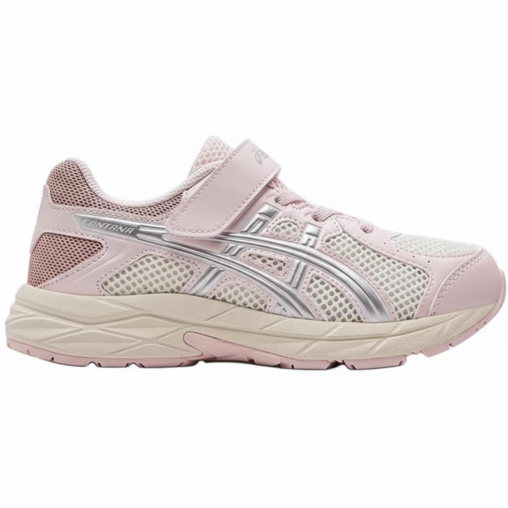 Asics Contana Synthetic Leather Fabric Comfortable Versatile Shock Absorption Rebound Breathable Support Low-Top Running Shoes 1014A377-701