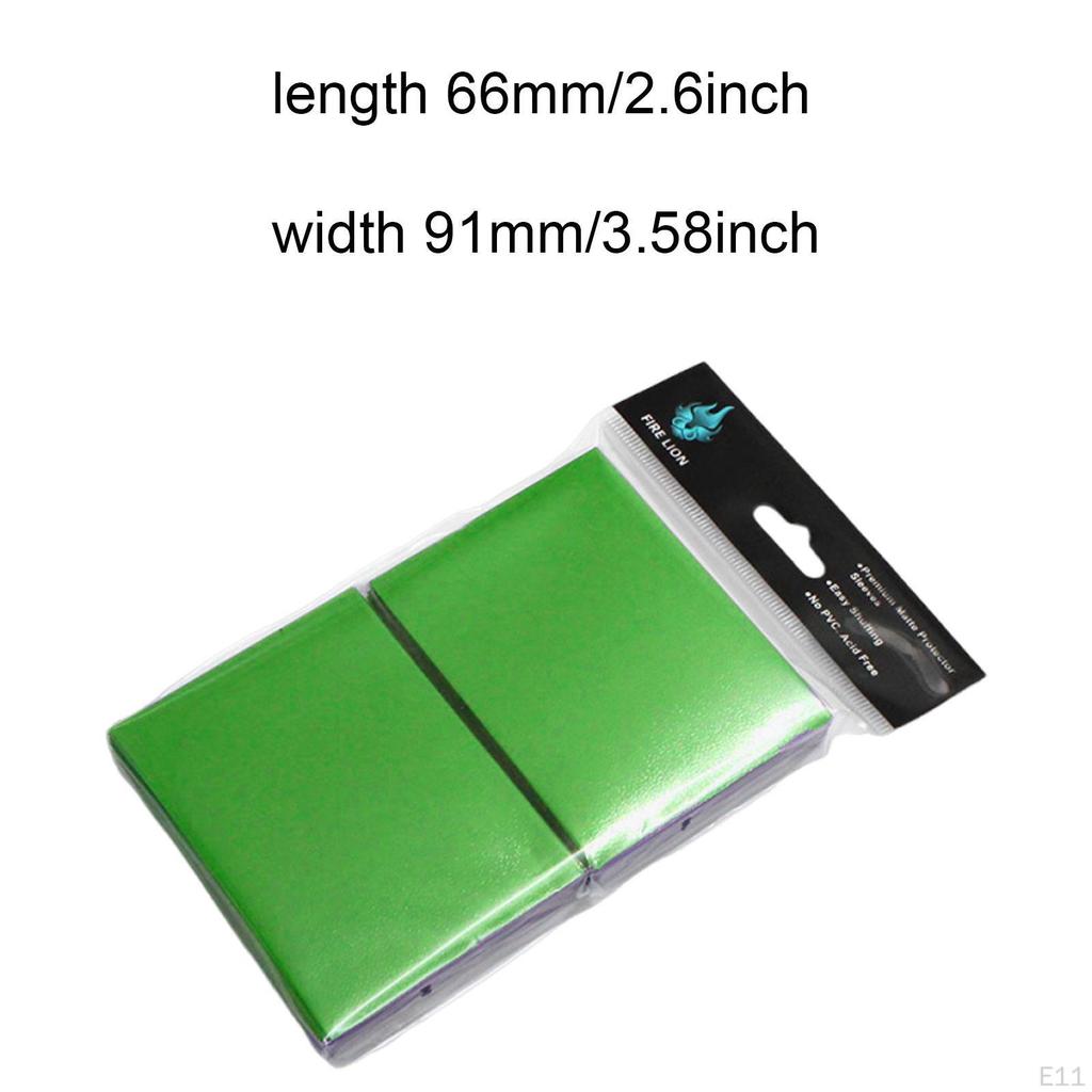 100 Pack Card Sleeves, Frosted, Versatile Gifts, High Performance, Lightweight, for Collector