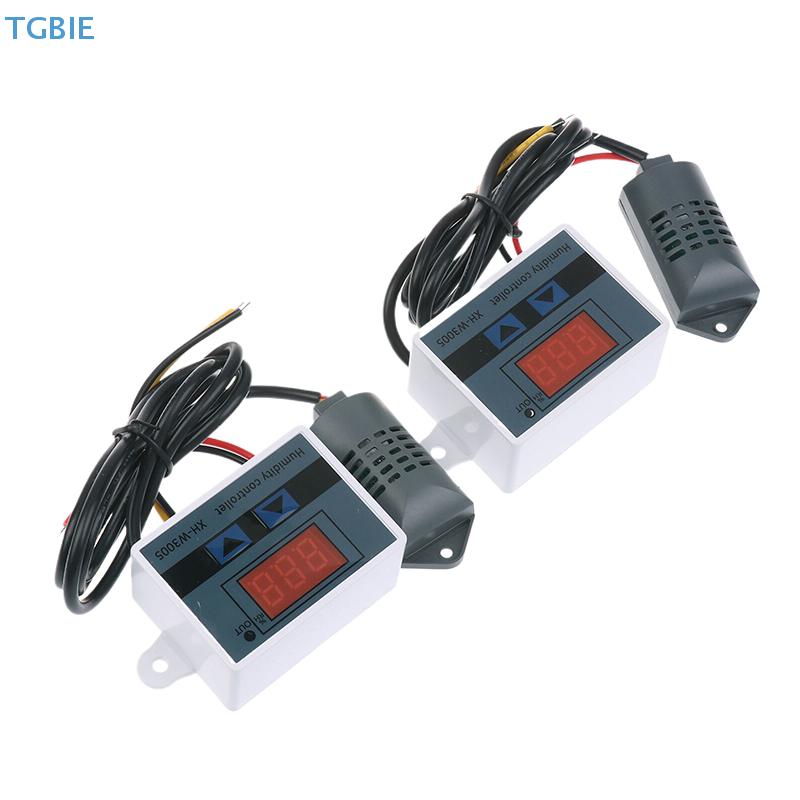 [TL]XH-W3005 Digital Humidity Controller 12V 24V 220V Humidistat Hygrometer Humidity Control Switch Regulator + Humidity Sensor