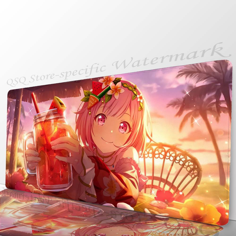 Anime Otori E-Emu Mousepad Non-slip Suitable For Office Computers Laptops E-sports Game Desk Mats XXL Keyboard