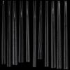 Jingzhouyuan Pointed Alloy Chopsticks, 20-Pair Set