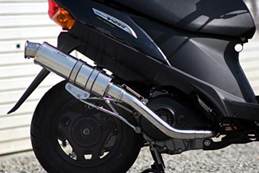 Realize muffler Blink SUS Address V125 4-stroke (stainless steel) [SUZUKI ~08 (CF46A)] 308-011-00