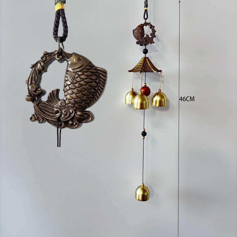 Creative Hanging Ornament Copper Bells Garden Yard Decoration Outdoor Wind Chimes