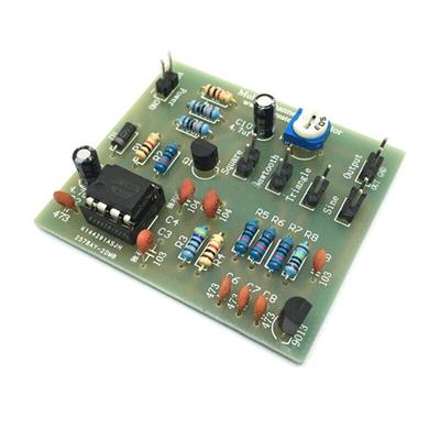 DC6-12V NE555 Pulse Generator Module Sine/Triangle/Square Wave Generator Multi-channel Waveform Signal Generator DIY Kit