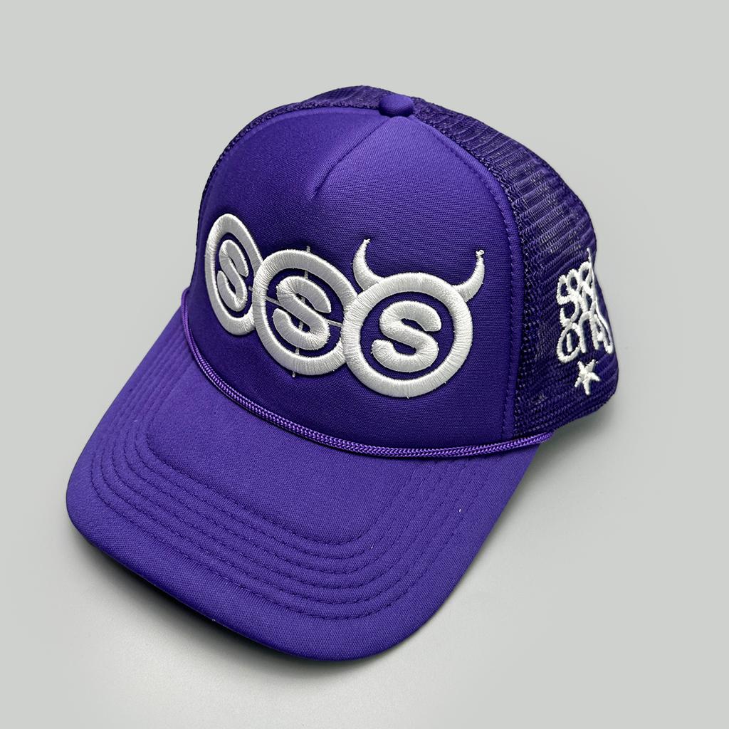 Personal Devil Horns Letters Embroidery Baseball Hats New Unisex Breathable Mesh Sunshade Hip Hop Versatile Outdoor Trucker Caps