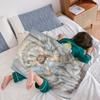 Elegant Angel Print Throw Blanket for Sofa, Bed, Office Nap, Travel, and Ideal Decorative Gift for Family and Friends