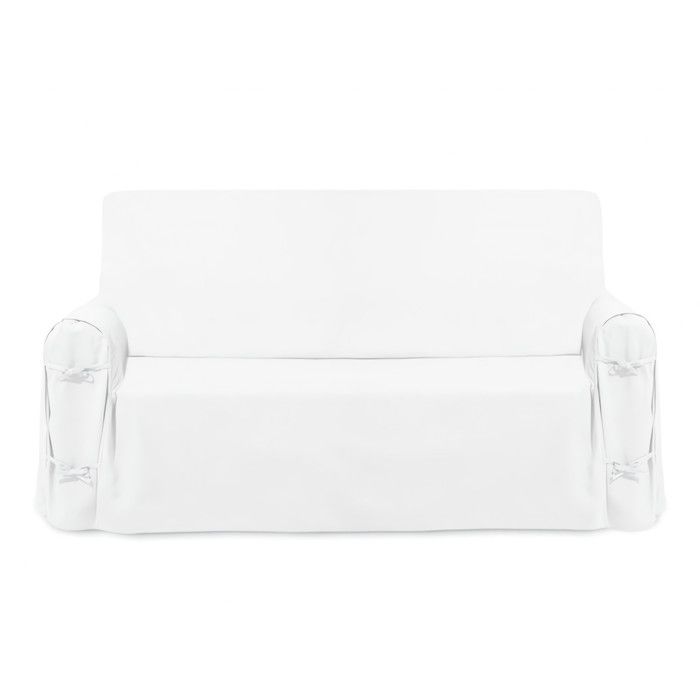 PANAMA White Cotton Sofa Cover