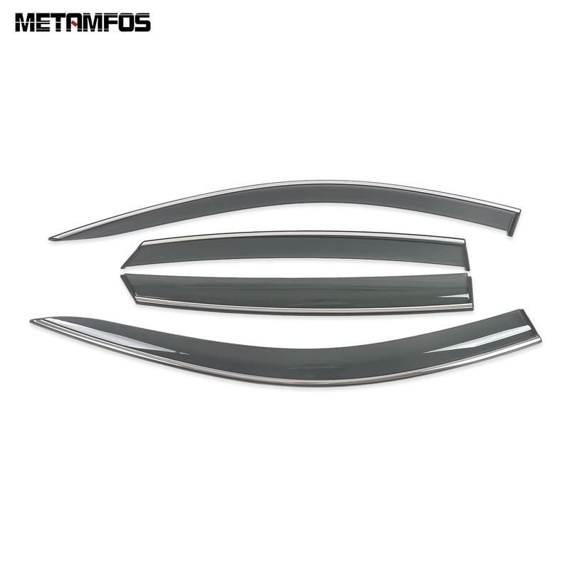 Car Accessories For Honda Accord Sedan 2024 2025 Window Visor Wind Deflector Sun Shade Rain Guard Shield Awning Shelter