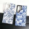 Blue And White Porcelain Pattern Shockproof Phone Case for Samsung Galaxy S26 Edge S25 Ultra S24 FE S23 Plus S21 Cover Anti Fall
