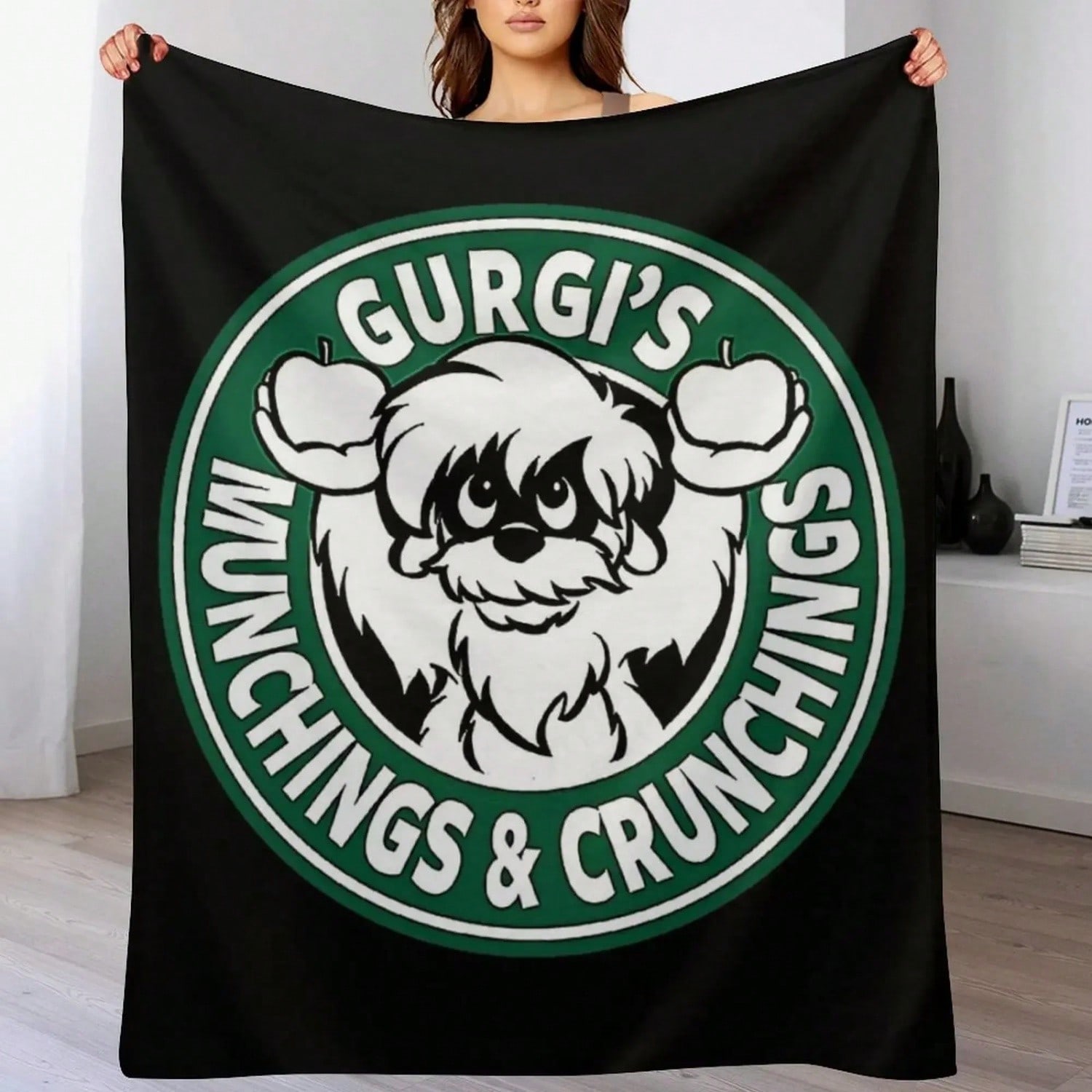 New Gurgi s Munchings & Crunchings T-Shirt Throw Blanket Anime Giant Sofa Sofa Throw Thin Blankets S разноцветный